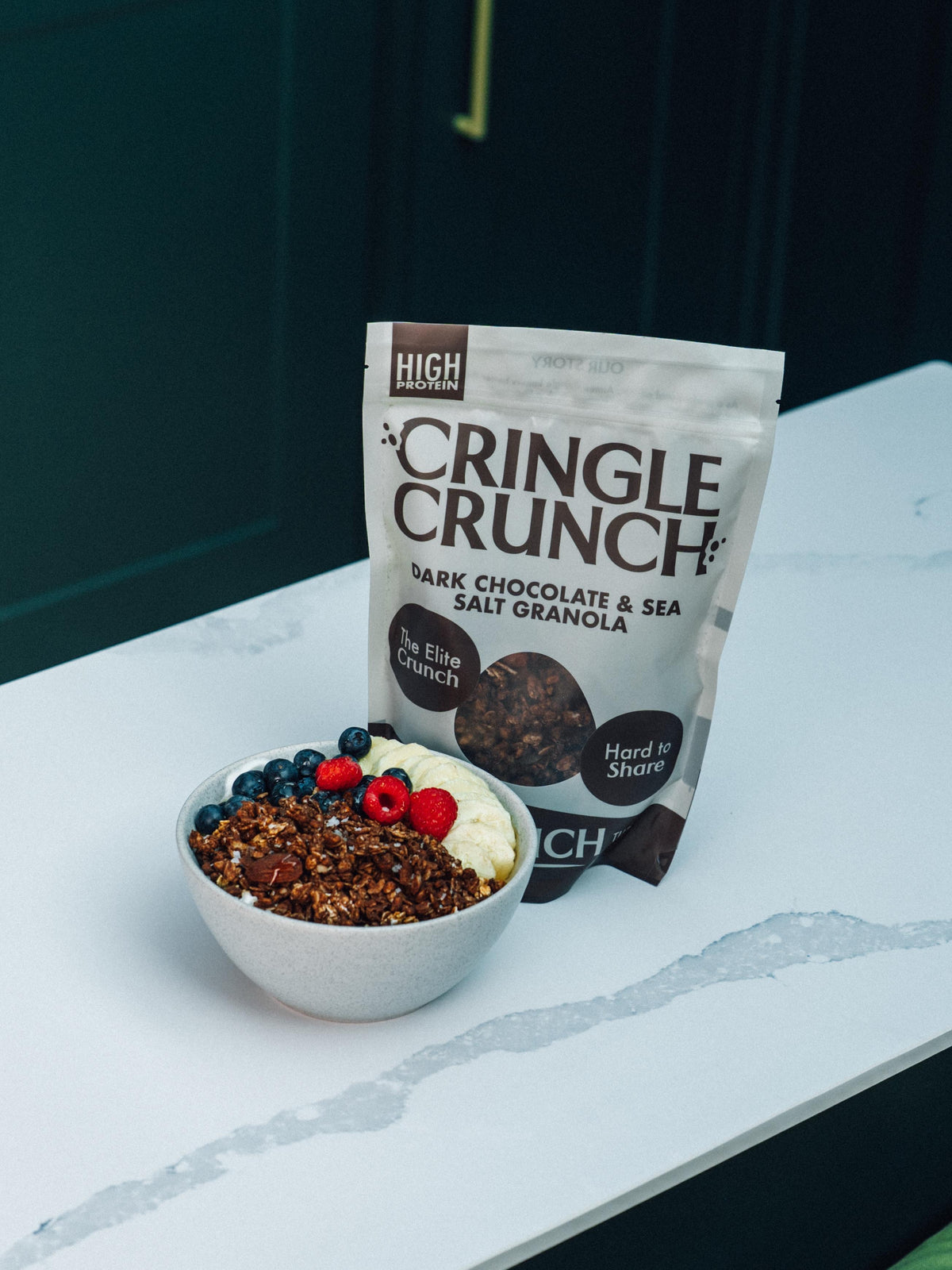 Dark Chocolate & Sea Salt Granola 350g